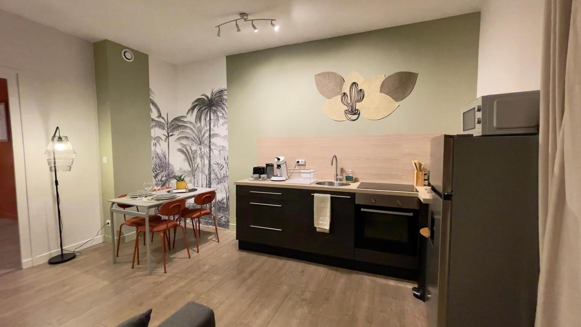 Les Vignes - T2 Cosy, Calme, Excentre Apartment Dijon Luaran gambar