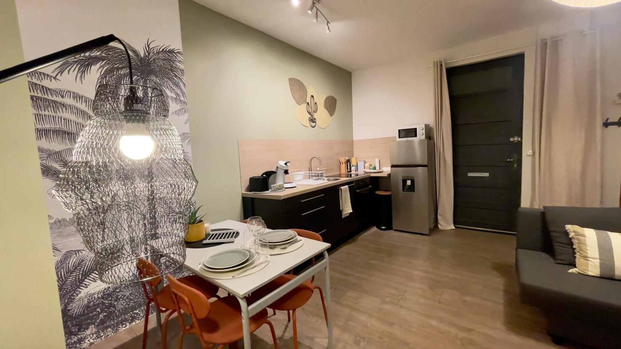 Les Vignes - T2 Cosy, Calme, Excentre Apartment Dijon Luaran gambar