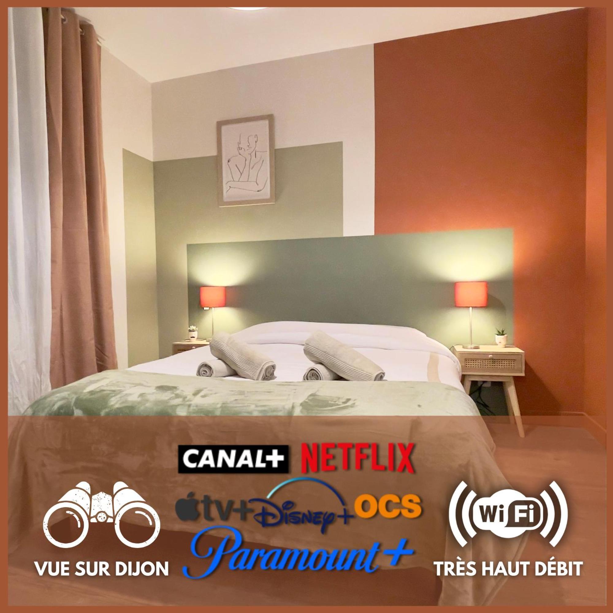 Les Vignes - T2 Cosy, Calme, Excentre Apartment Dijon Luaran gambar